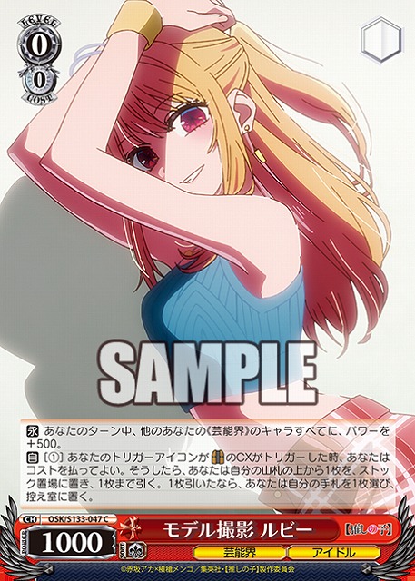 モデル撮影 ルビー  【OSK/S133-047C】